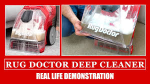 rug doctor deep cleaner real life