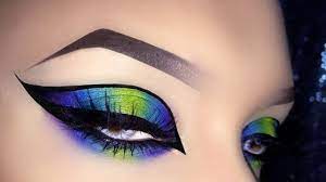 y neon exotic colorful cat eye