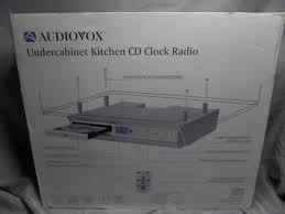 audiovox under cabinet kitchen cd