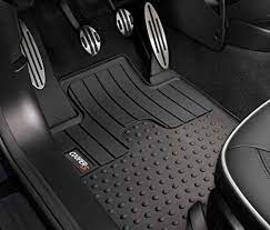 mini genuine all weather front floor mat set cooper r55 r56 r57 r58 51472243917