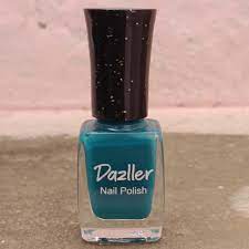 blue eyetex dazller nail polish bottle