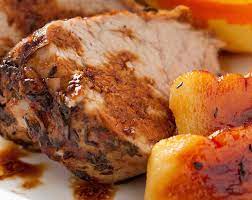 apple glazed crockpot pork roast recipe