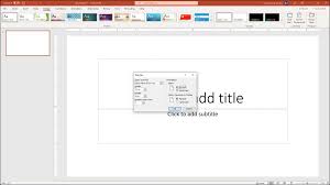 change the size of slides in powerpoint