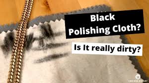jewelry polishing cloth turn black