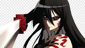 Black for example could represent a very normal person, as black after eru has long, straight and flowing black hair to her shoulders with short and straight bangs in front. Akame Ga Kill Manga Anime Kill Cg Artwork Black Hair Computer Wallpaper Png Pngwing