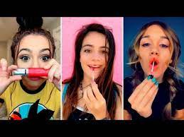 lipstick challenge tiktok beauty