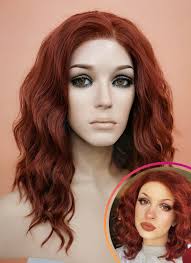 All wigs are available in all colours including auburn, black, blonde, brown, red and grey. Auburn Color Wigs Wig Is Fashion