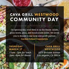 upcoming restaurant cava grill