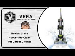 hoover pro clean pet carpet cleaner