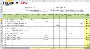 Expense Report Template Free Printable Expense Tracking Spreadsheet