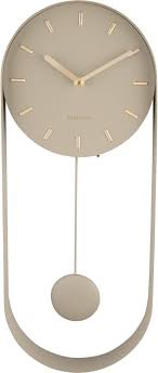 Karlsson Pendulum Oval Wall Clock