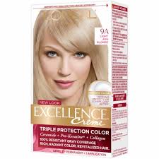 So here are the most common ones used across the globe. L Oreal Paris Excellence Creme 9a Light Ash Blonde Hair Color 1 Ct Fred Meyer