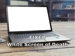 fix a blank white screen in windows 10