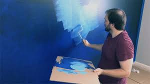 How To Paint A Galaxy Wall Mural Gray