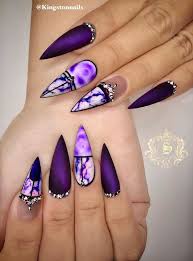 Purple nail art design, nails purple nail coffin, purple acrylic nails, nails nail designs art. Purple Nail Designs 2019 Bamba