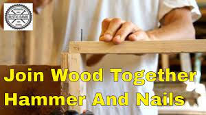How to join 2 pieces of wood at the corner - YouTube