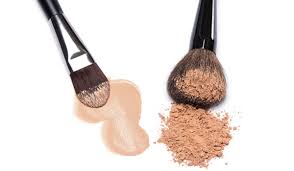 compact powder and foundation