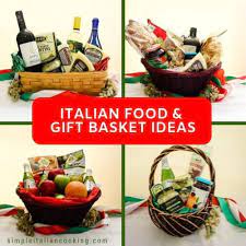 easy diy italian food gift basket ideas
