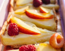 easy custard fruit tart recipe el