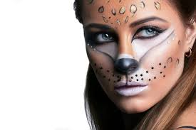 leopard stylish makeup