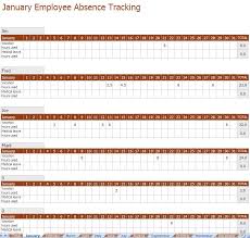You Can Use A Employee Absence Tracking Excel Template To Track