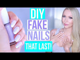 diy easy fake nails that last three
