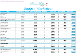 destination wedding planning spreadsheets