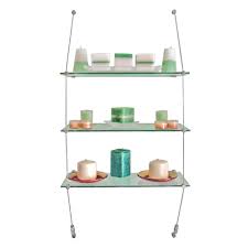 Vw2 Wall Suspended Glass Shelving