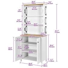 tall pantry cabinet white kitchen bar