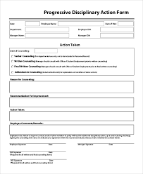 Employee Disciplinary Action Form Doc Barca Fontanacountryinn Com
