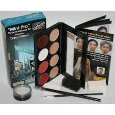 mehron mini pro student makeup kit 8 pc