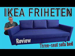 ikea friheten 3 seat sofa bed review