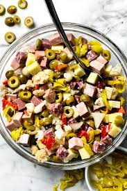 authentic antipasto salad foocrush com