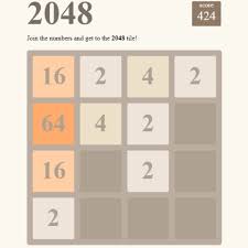own 2048 game with html css