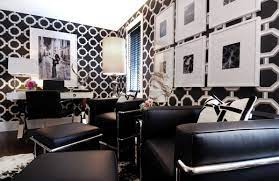how to decorate in black and white