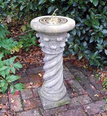 Roman Brass Stone Garden Sundial