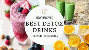 how to make best homemade detox drinks
