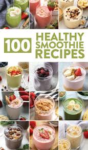 healthy smoothie recipes how to make