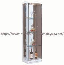 6 Ft Glass Display Cabinet With