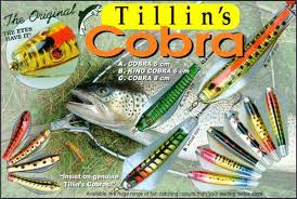 Tillins Cobra Lures Tillins Deadly Cobras By Dick Marquand