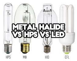 metal halide vs high pressure sodium