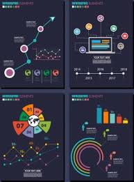 Pie Chart Infographic Templates Set Free Vector Download