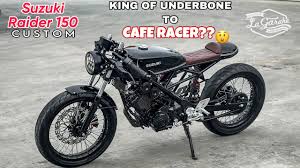 king of underbone cafe racer suzuki