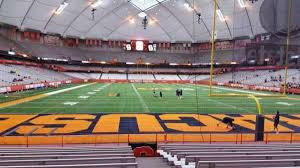 Carrier Dome Section 109 Home Of Syracuse Orange