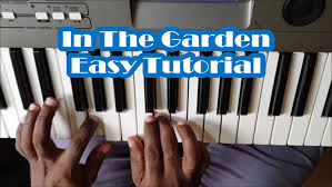 the garden slow easy piano tutorial