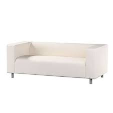 klippan 2 seater sofa cover off white