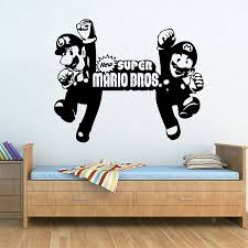 New Super Mario Bros Vinyl Wall Art Decal