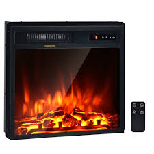 Recessed Heater Log Flame Remote 1500w