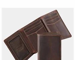 Trifold wallet for men