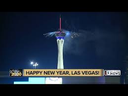 new year s eve fireworks show over the